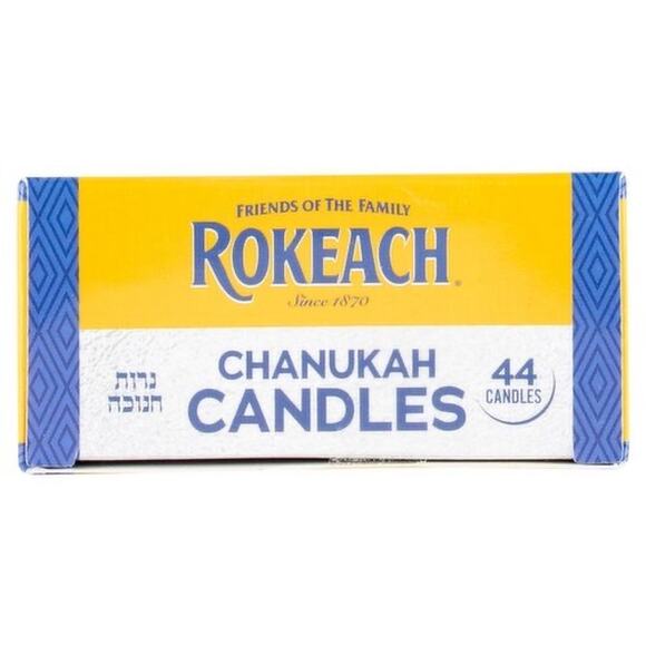 Friends of The Family Rokeach Chanukah Candles, 44 Count - Picture 2 of 5